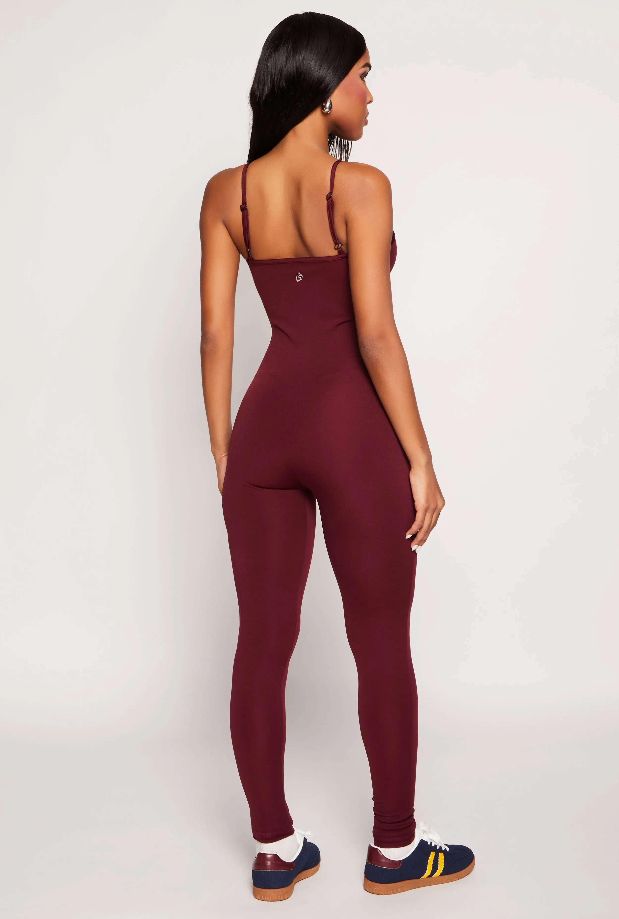 Activewear Scoop Neck Cami Catsuit