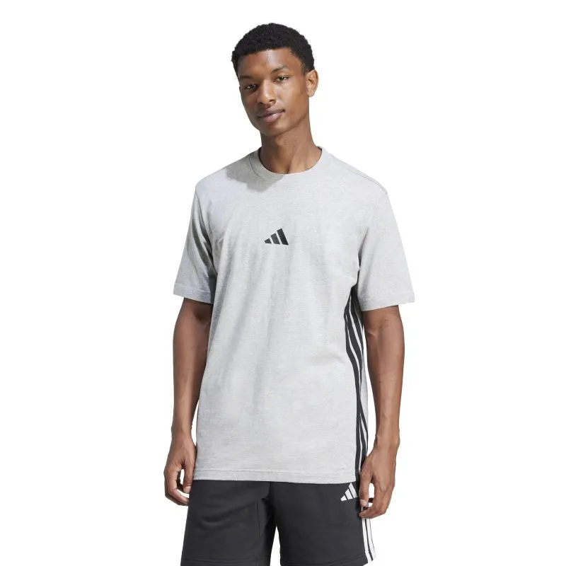 Adidas Mens Essentials 3-Stripes Single Jersey Tee