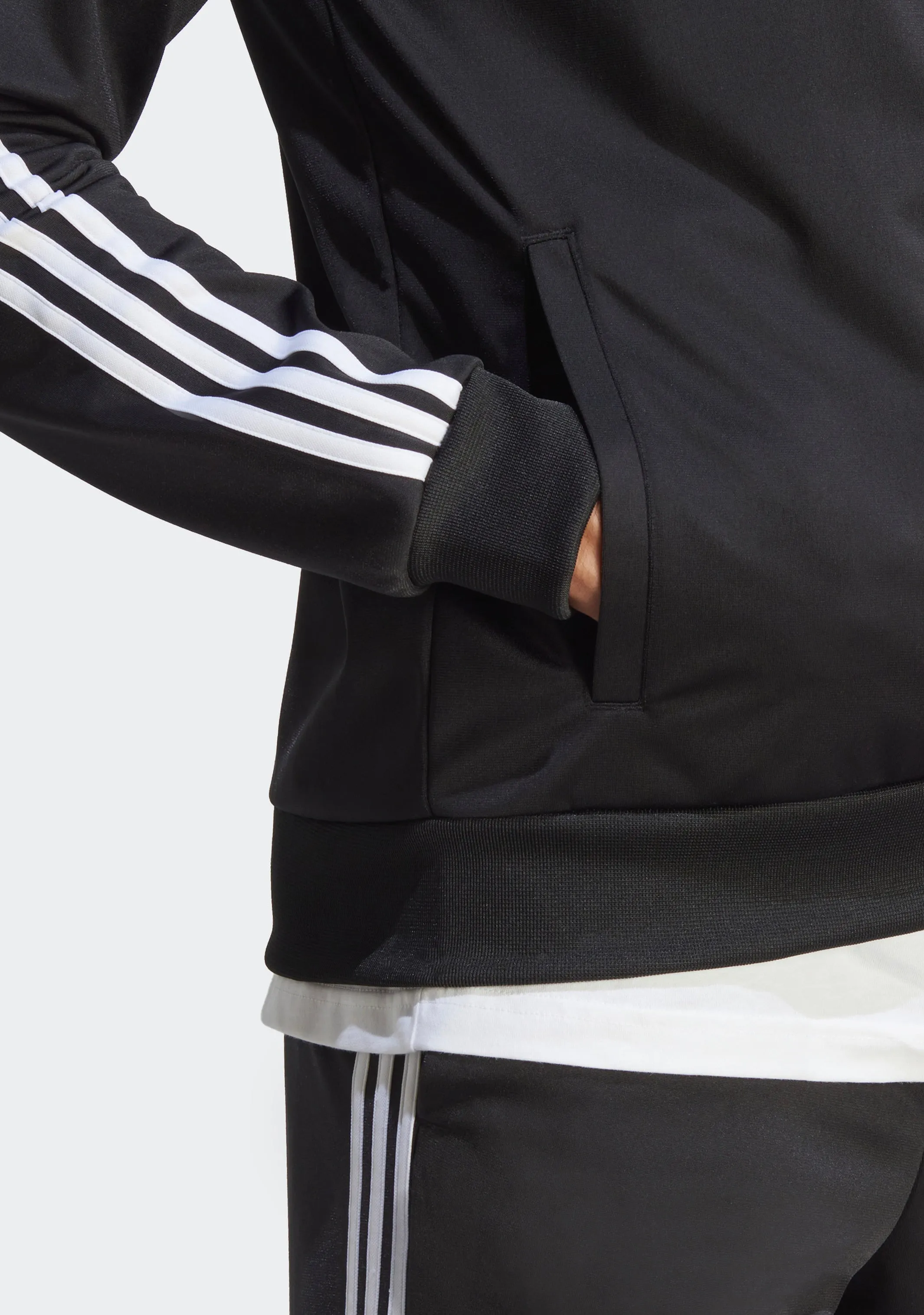 Adidas Men's Primegreen Essentials 3 Stripes Track Top