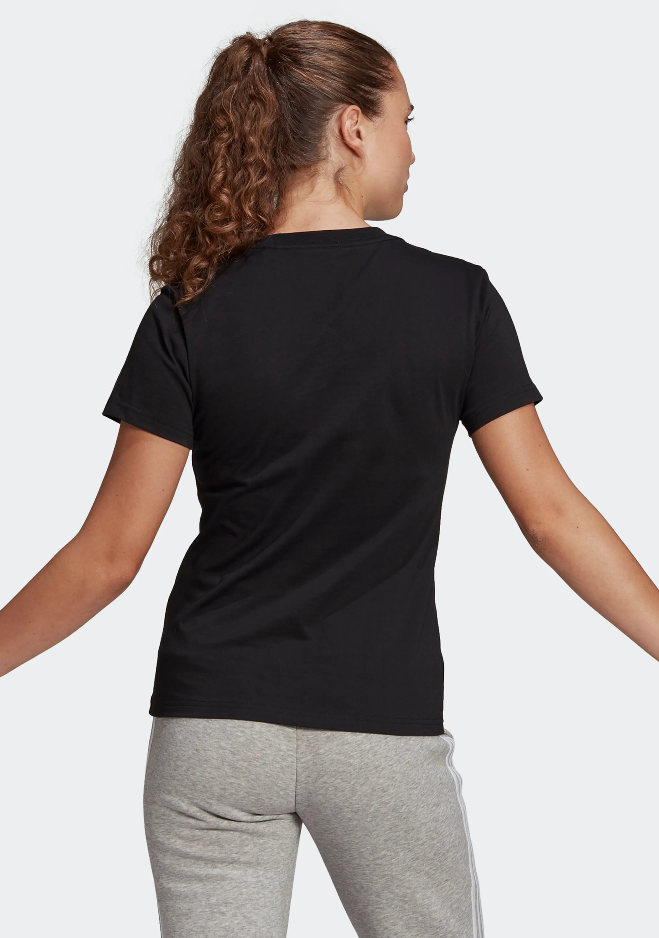 Adidas Womens BL Loungewear ESS Tee <BR> GL0722