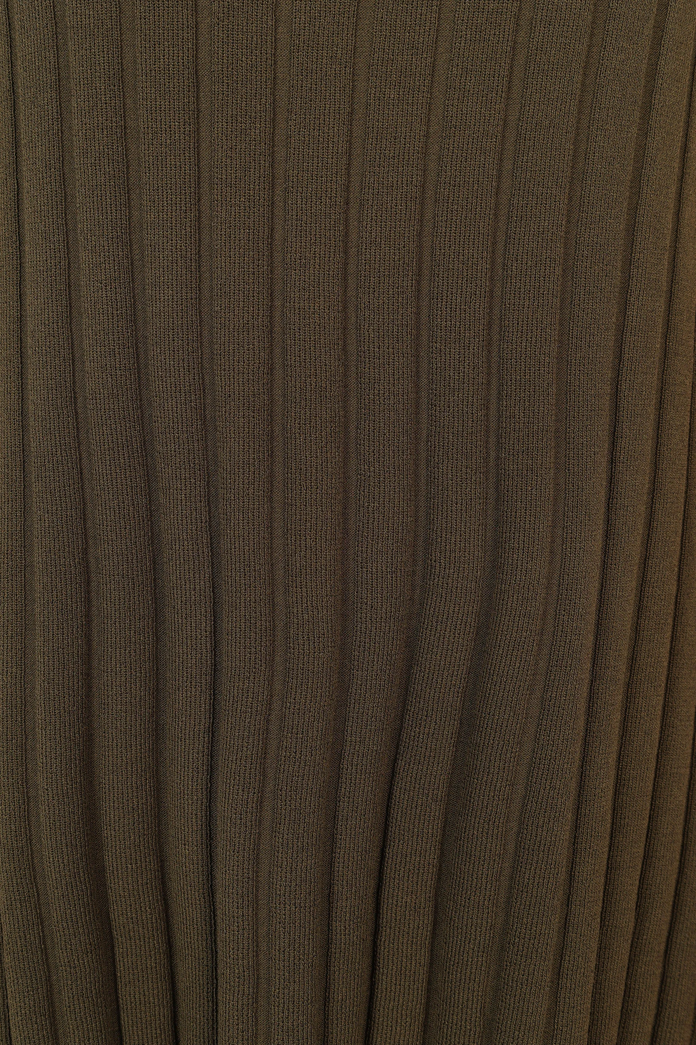 Agnes Knit Pant - Khaki