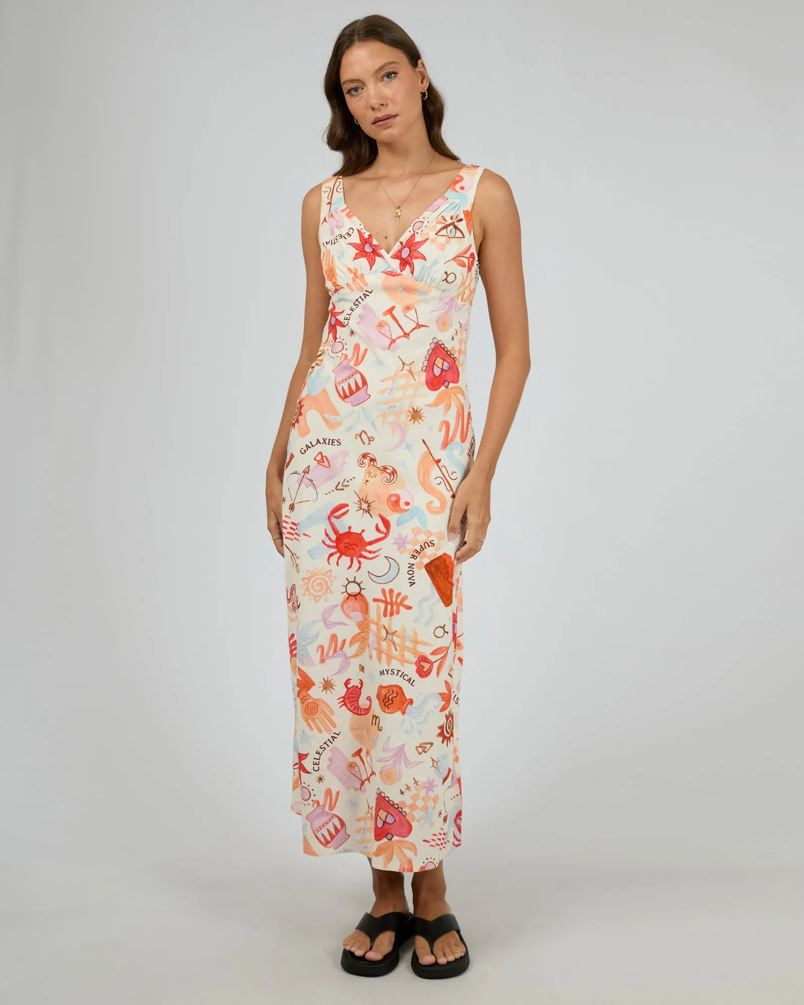 All About Eve Tyra Maxi Dress Vintage White