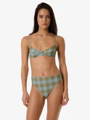 Ansley Underwire Bikini Top - Blue Stone