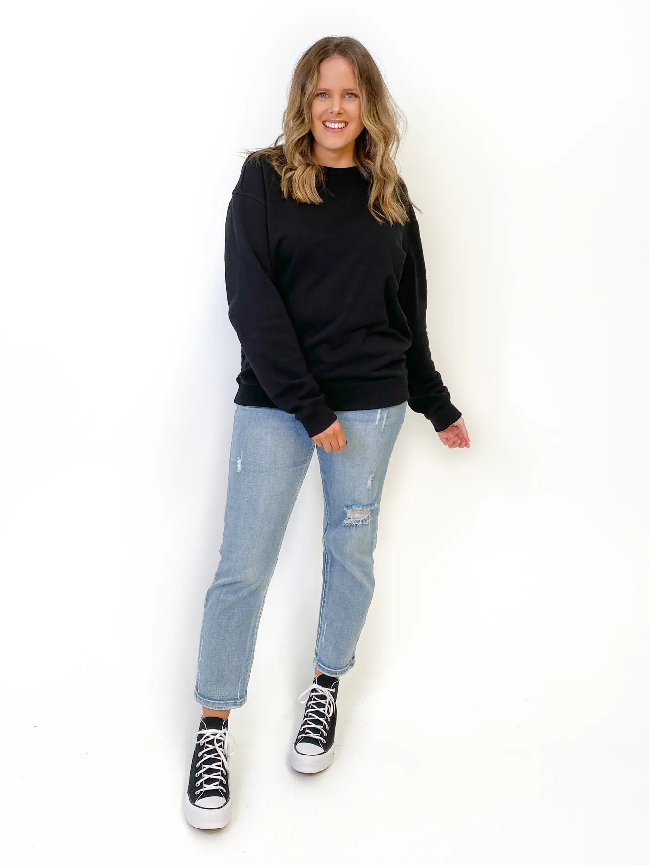 AS Colour Premium Crew Black