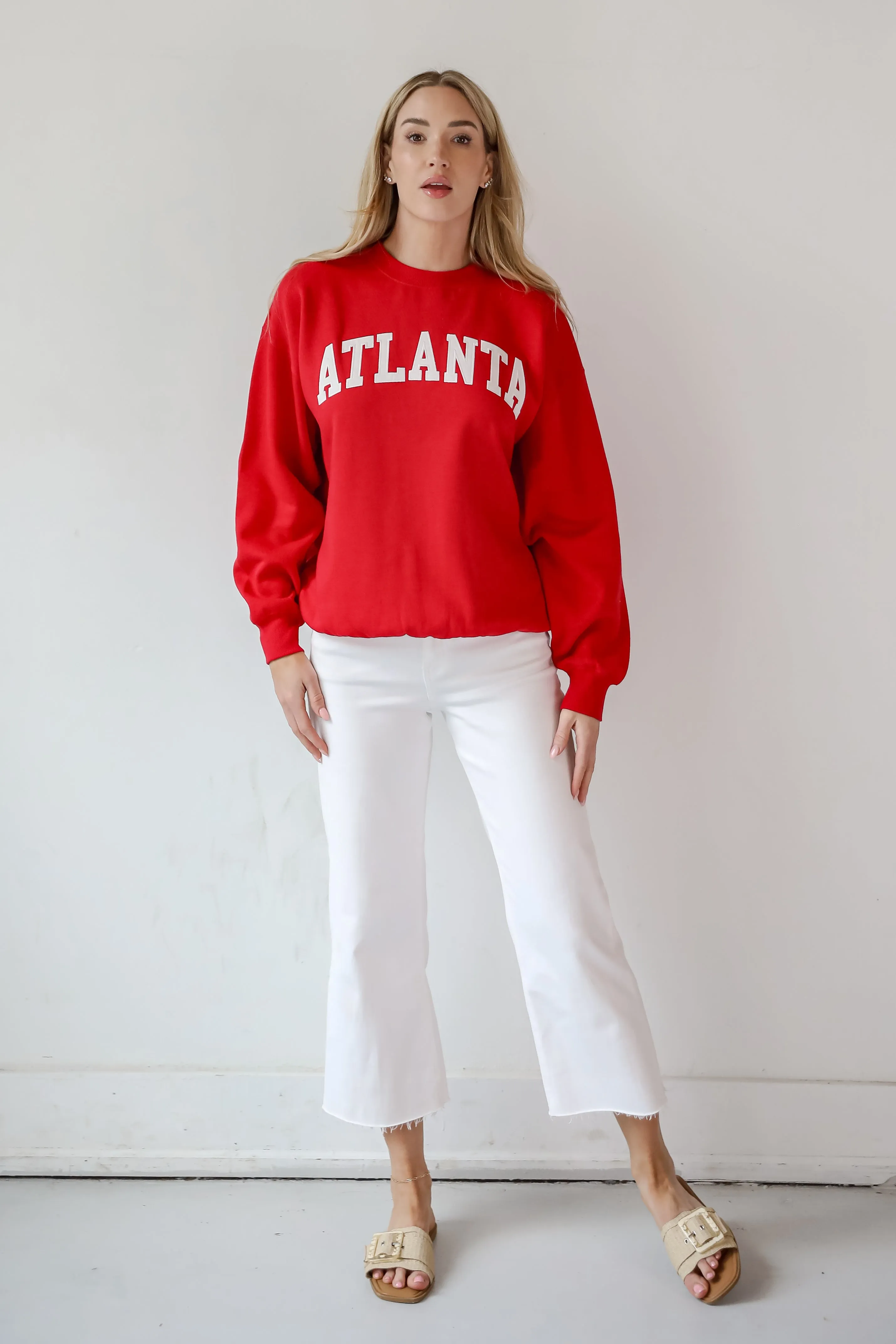 Atlanta Embroidered Sweatshirt