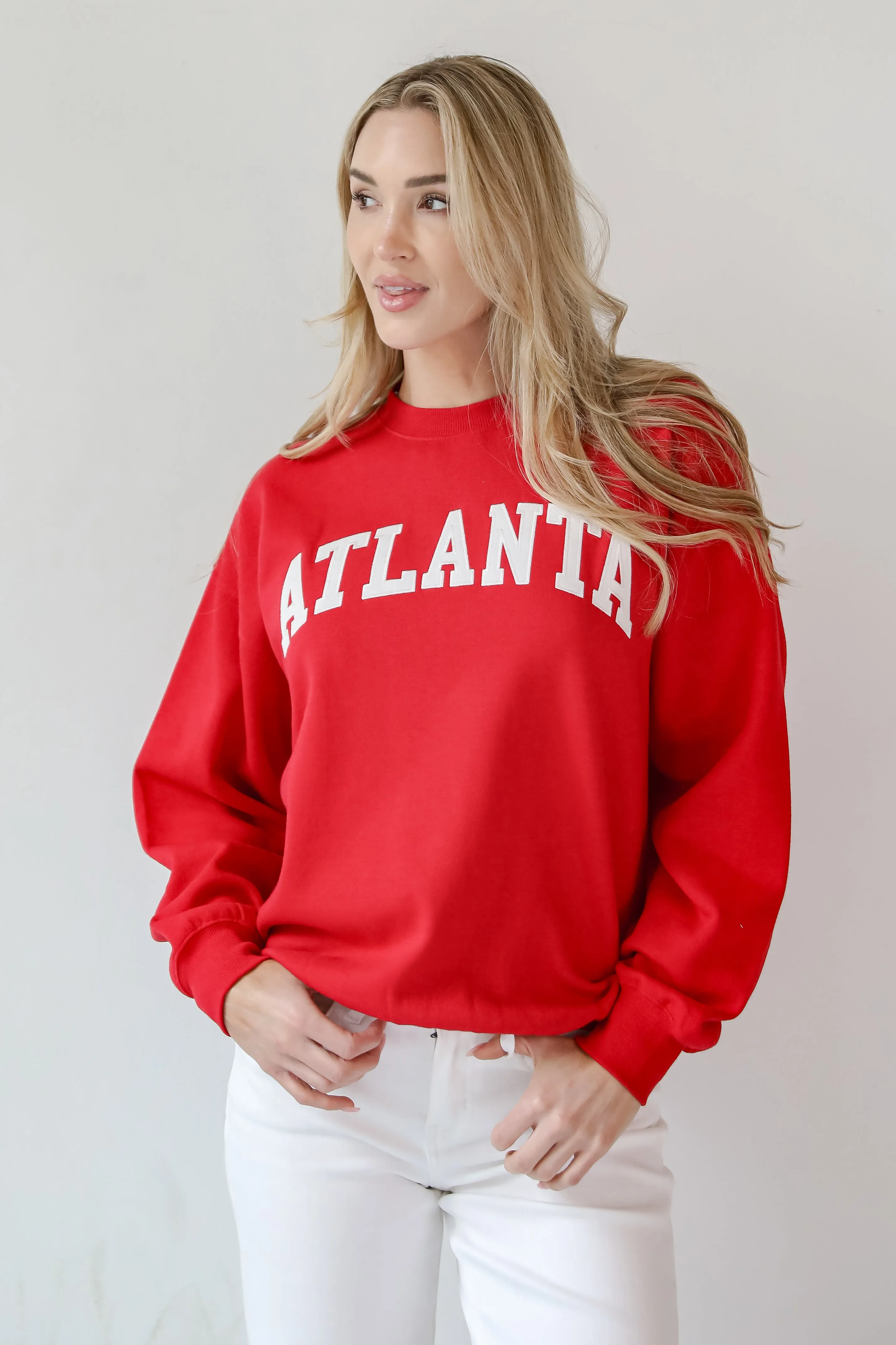 Atlanta Embroidered Sweatshirt