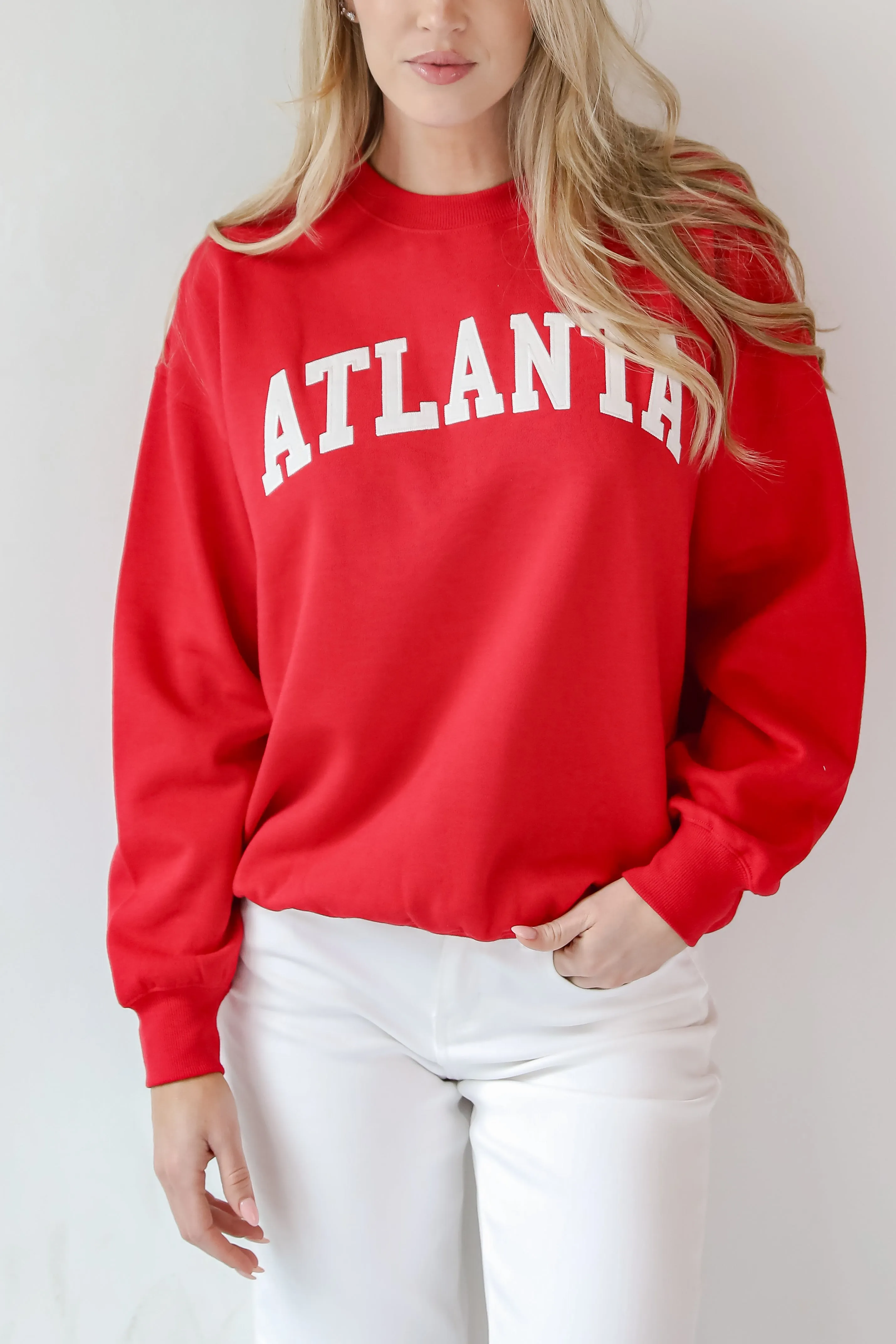 Atlanta Embroidered Sweatshirt
