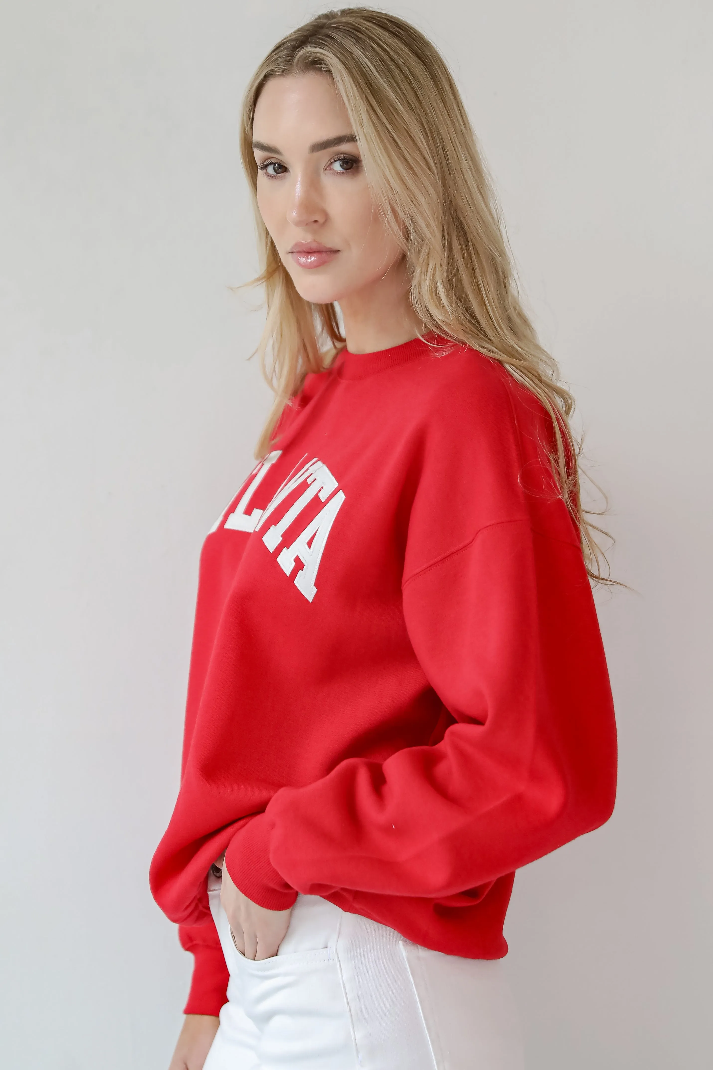 Atlanta Embroidered Sweatshirt