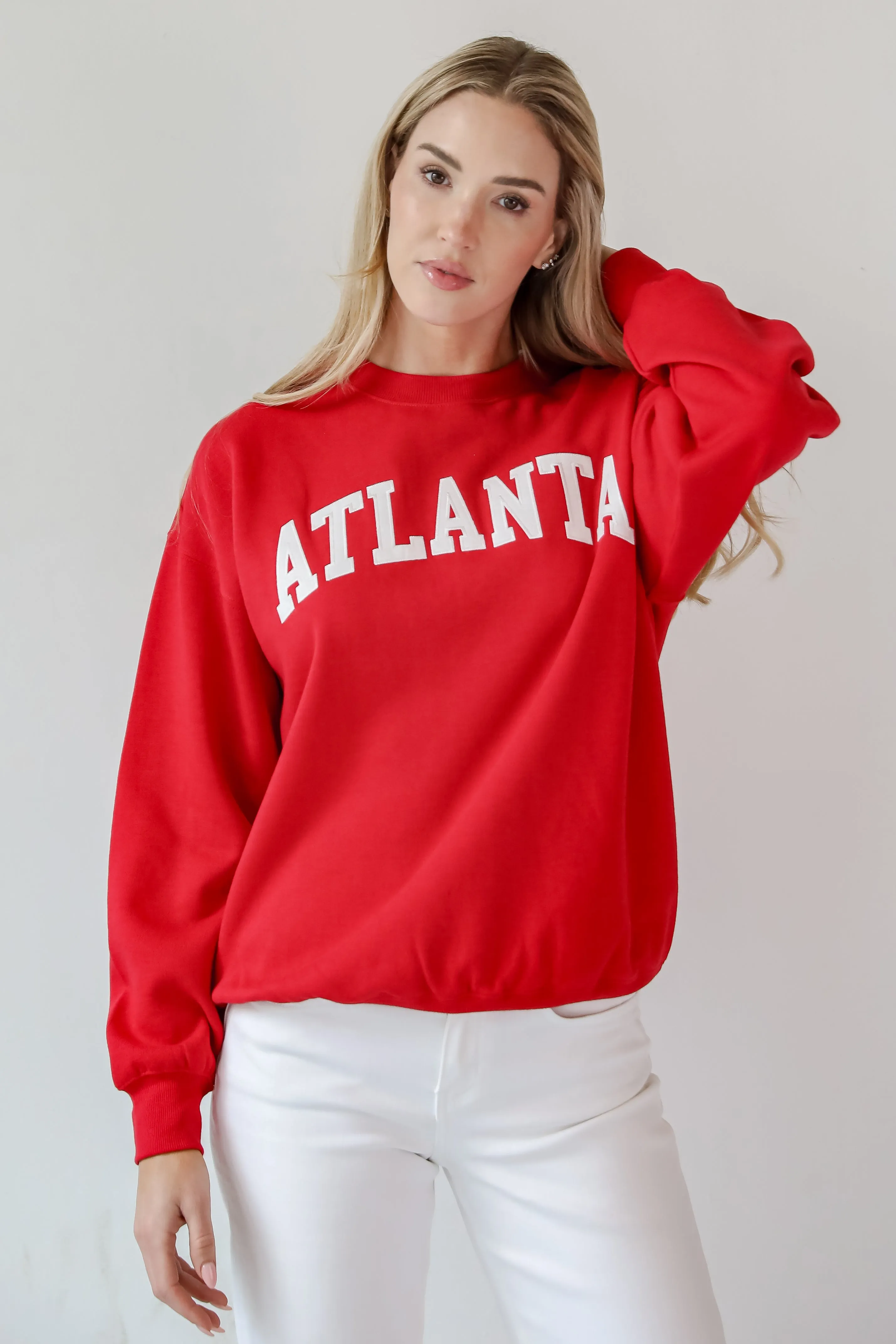 Atlanta Embroidered Sweatshirt