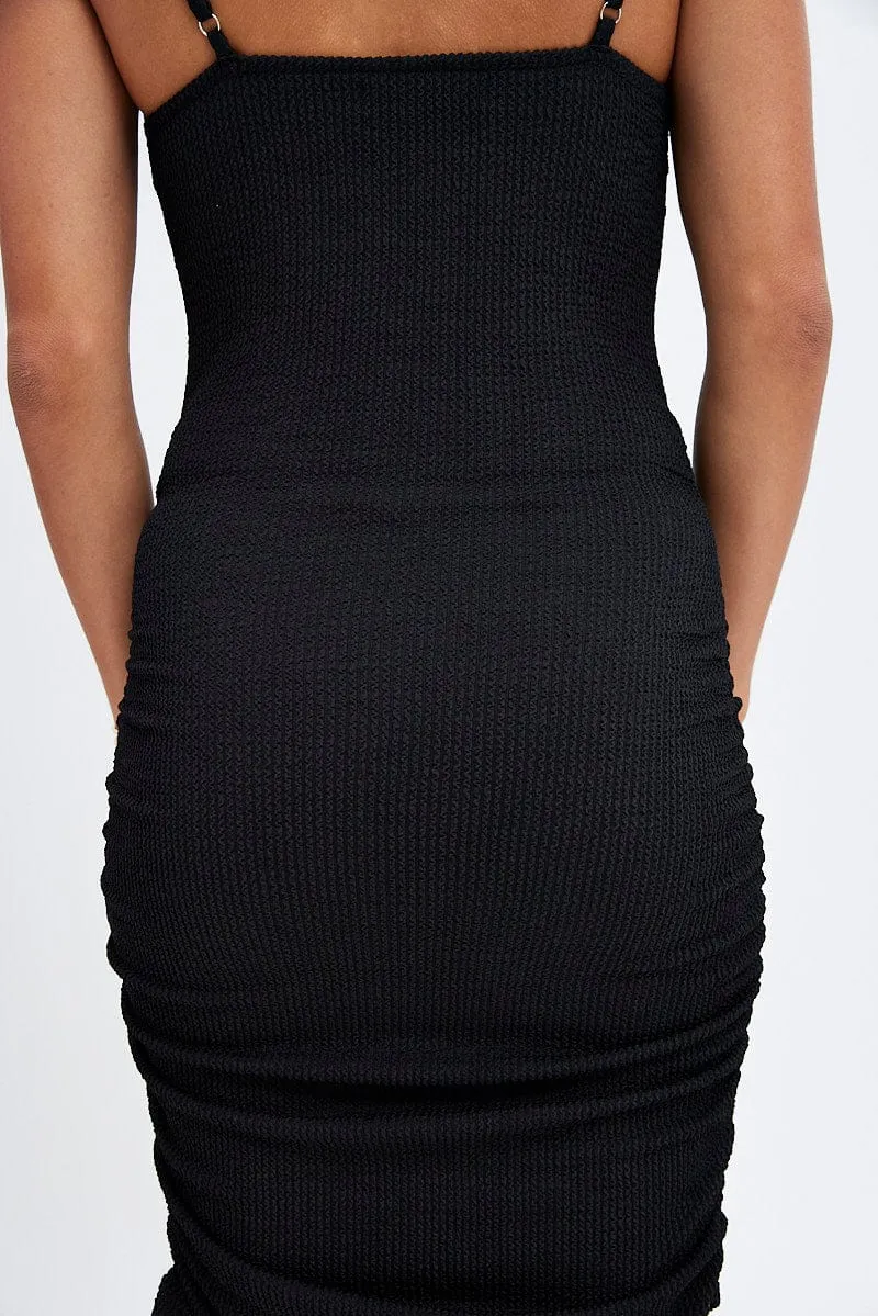 Black Bodycon Mini Dress
