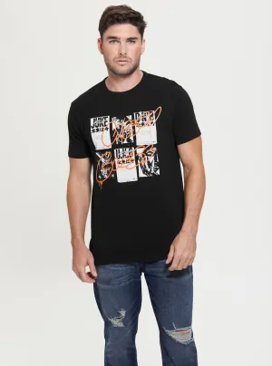 Black Rave Poster T-Shirt