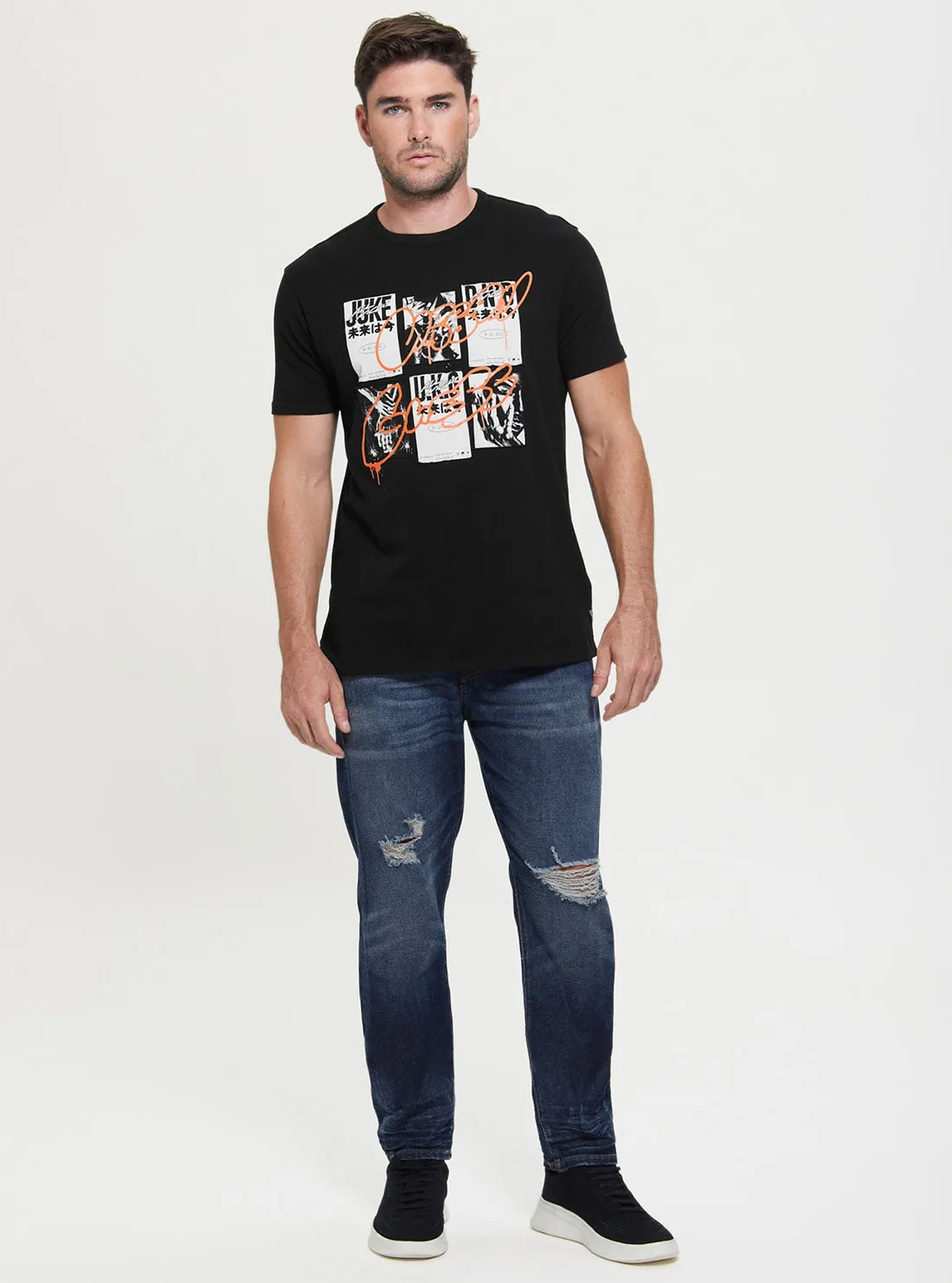 Black Rave Poster T-Shirt