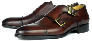 Bourne Monk Strap SB Conker Brown