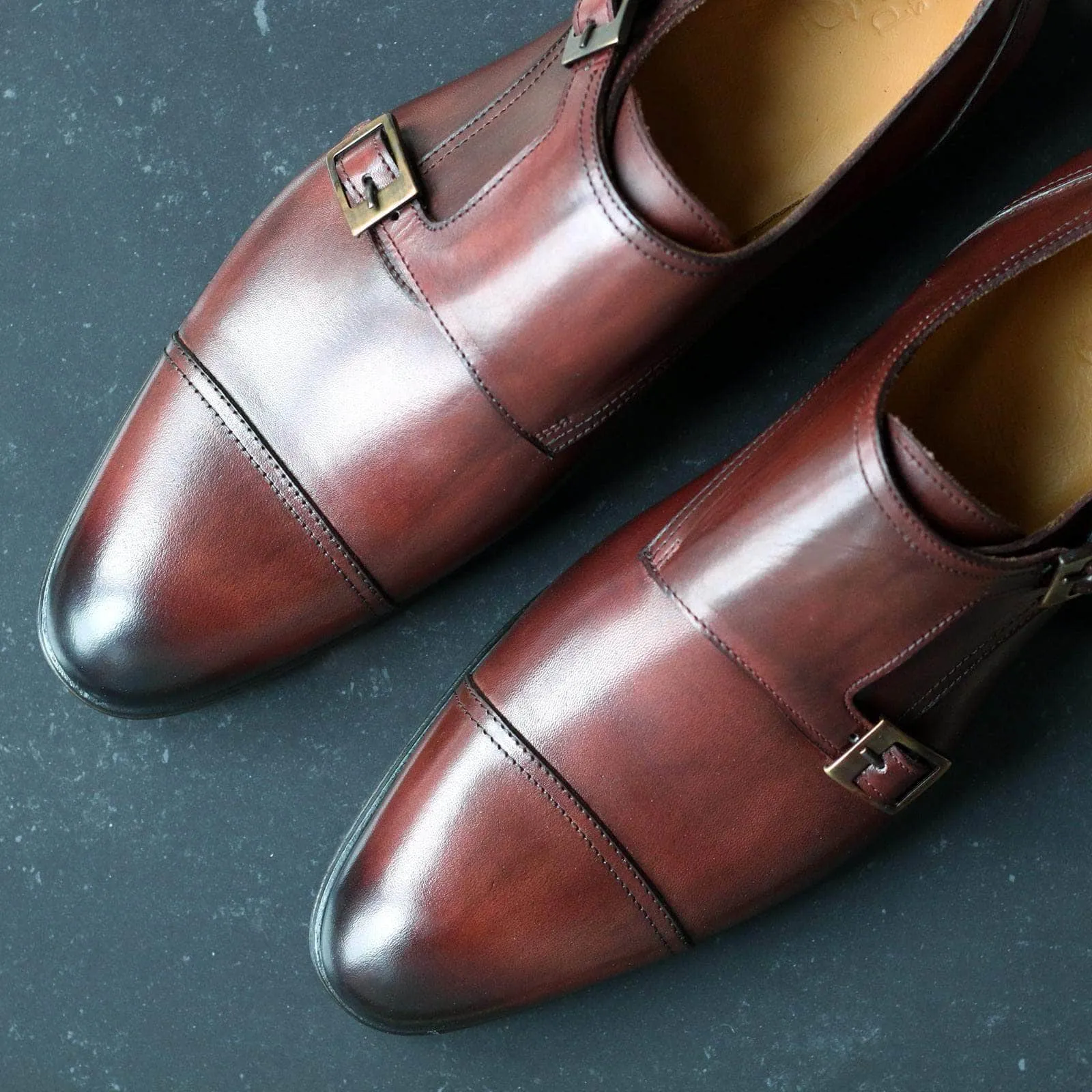 Bourne Monk Strap SB Conker Brown