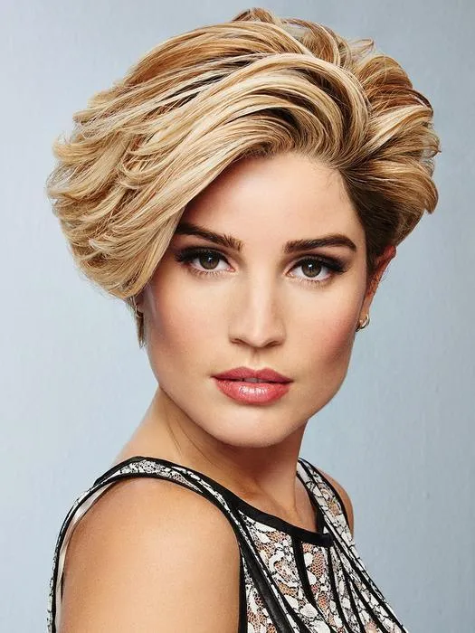 Calling All Compliments Wig by Raquel Welch | Remy Human Hair Lace Front (Hand-Tied)