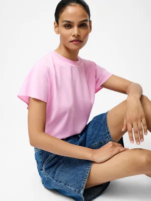 Capriana Crepe Crew Neck Top