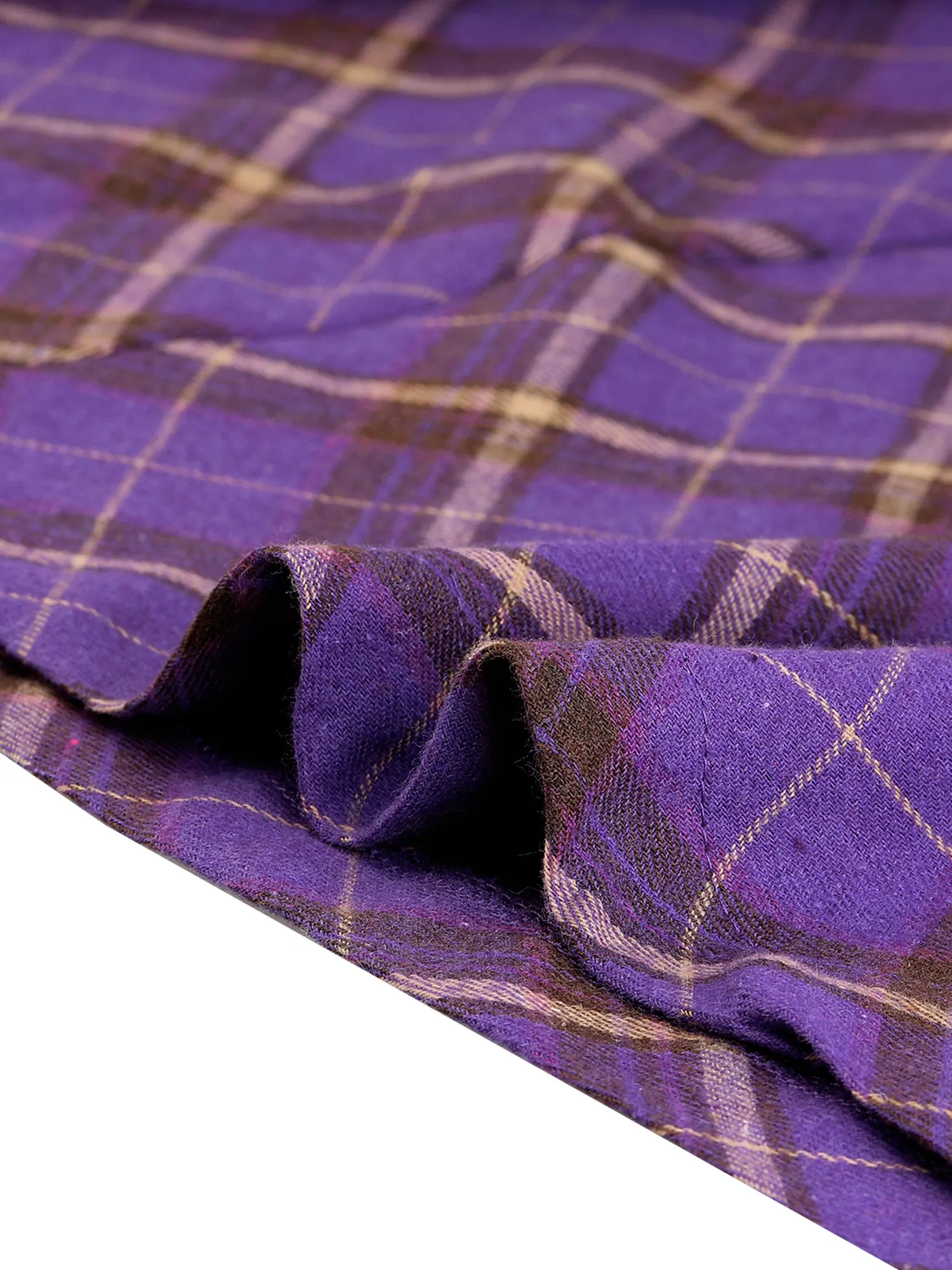 Christmas Tartan Plaid High Waist Belted Vintage A-Line Midi Skirt