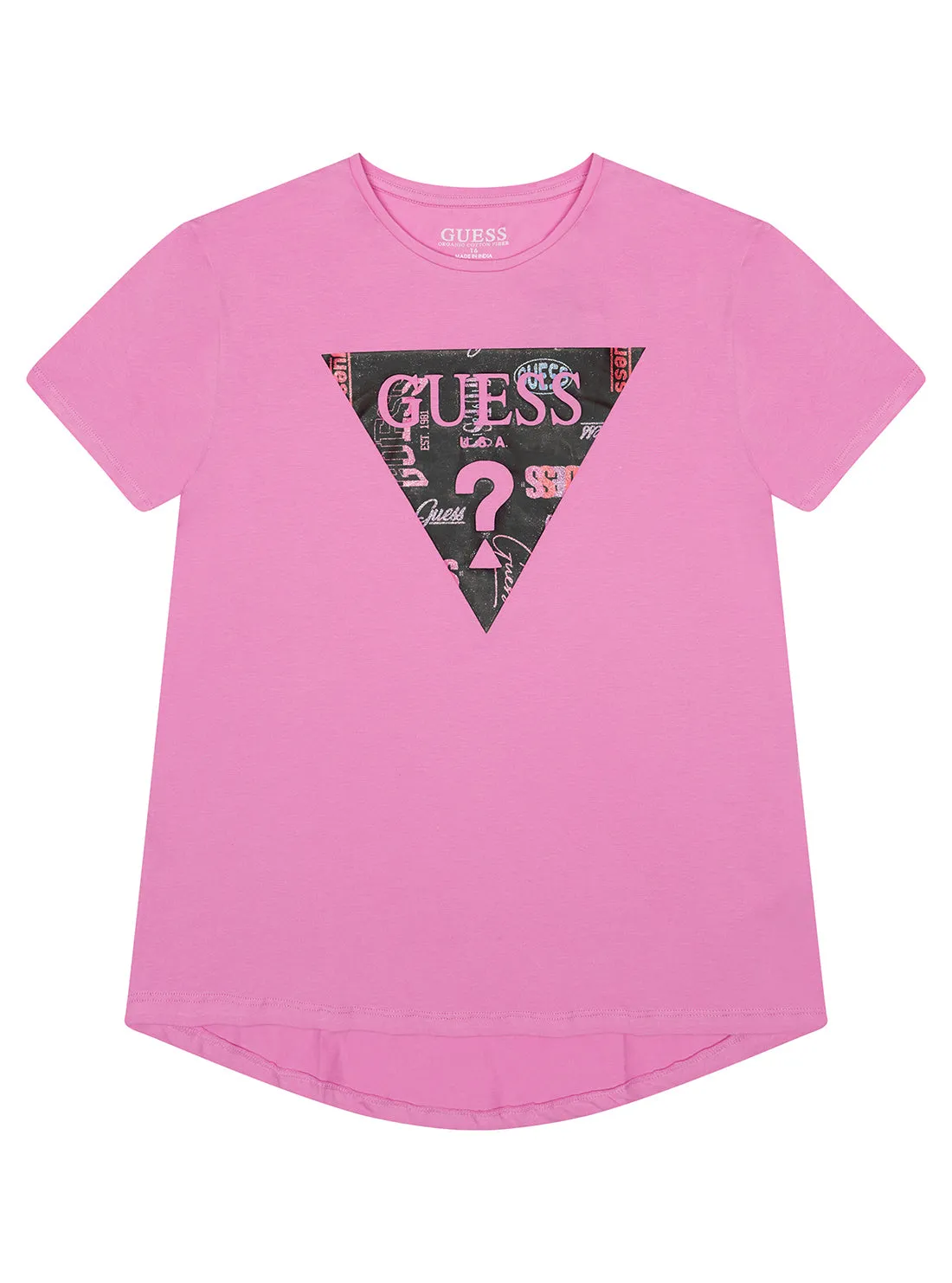 Ciclamino Pink Logo T-Shirt (7-16)