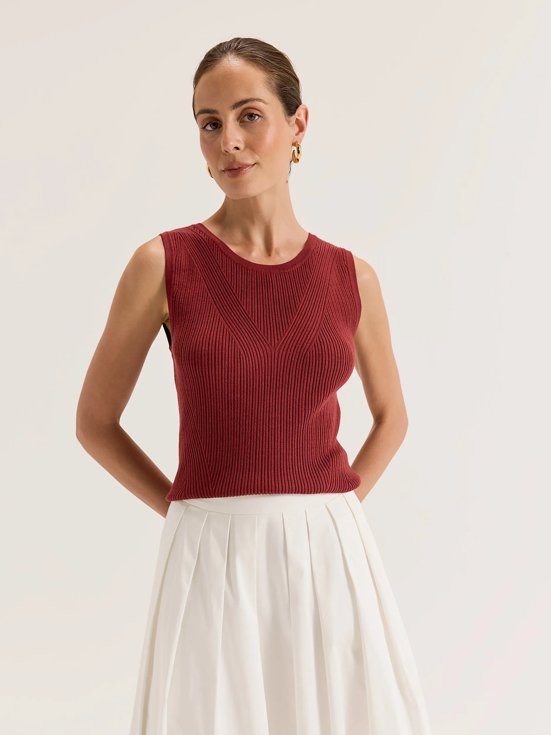 Eclipse Knit Tank