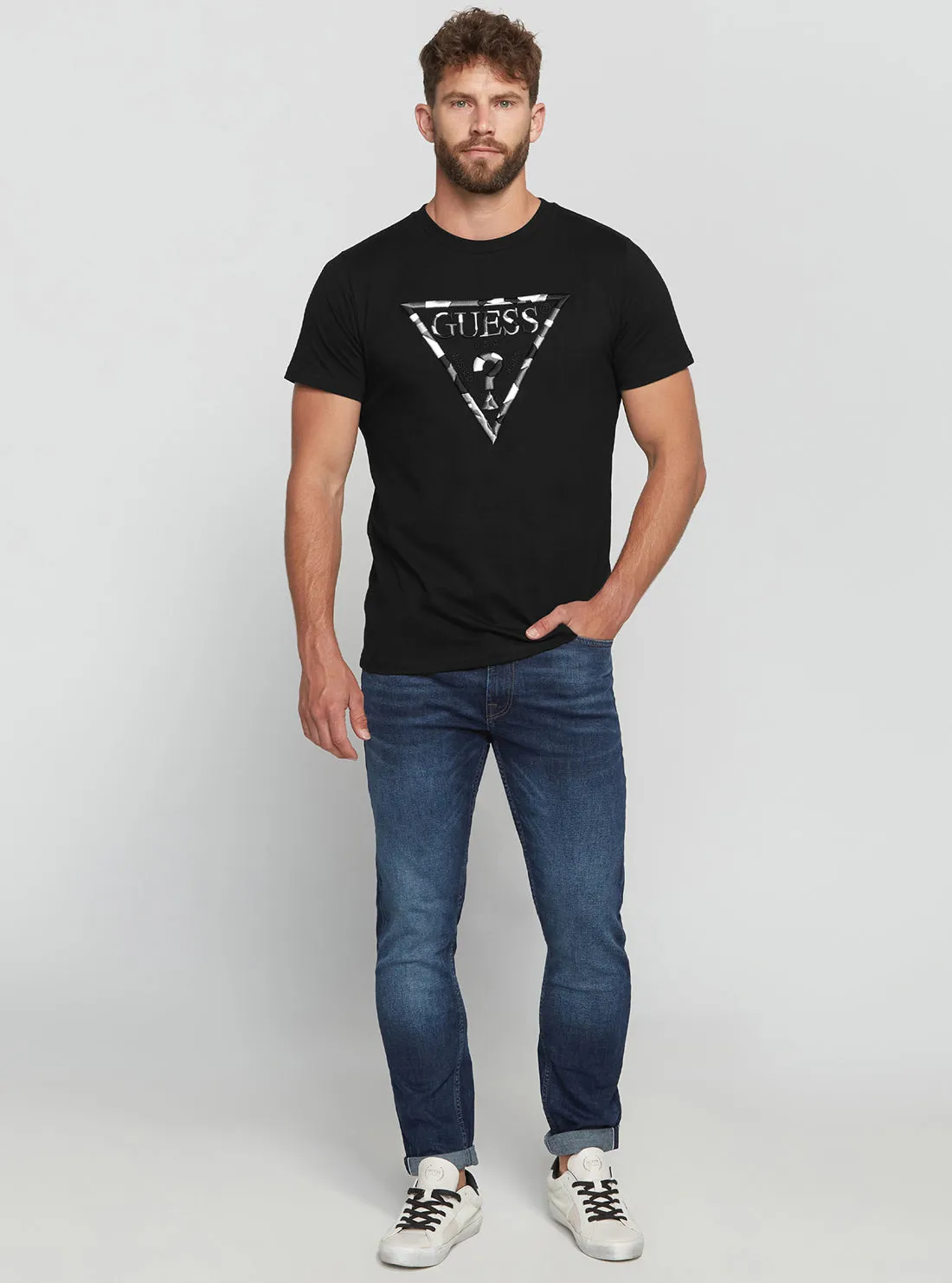 Eco Black Gad Logo T-Shirt