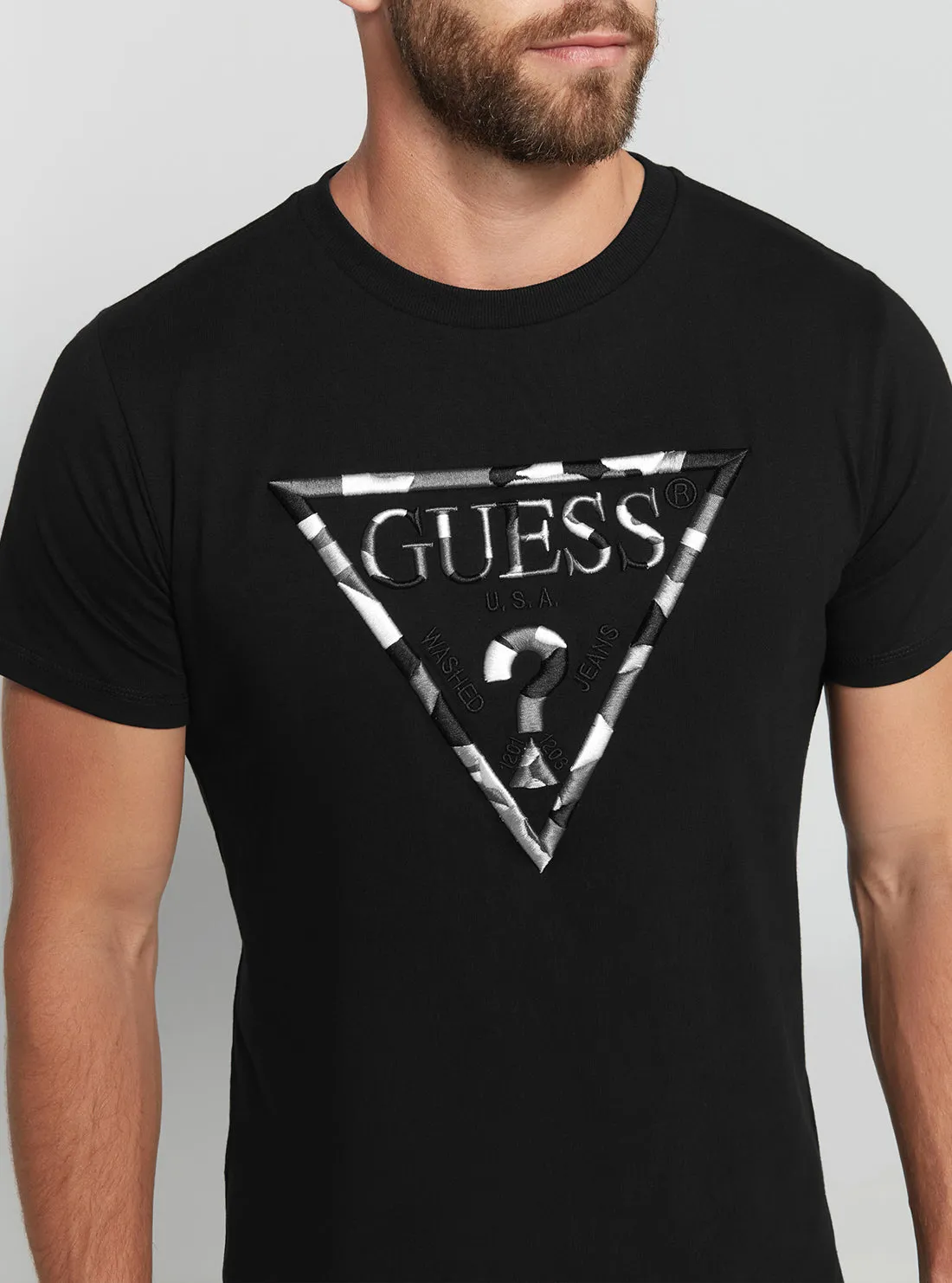 Eco Black Gad Logo T-Shirt