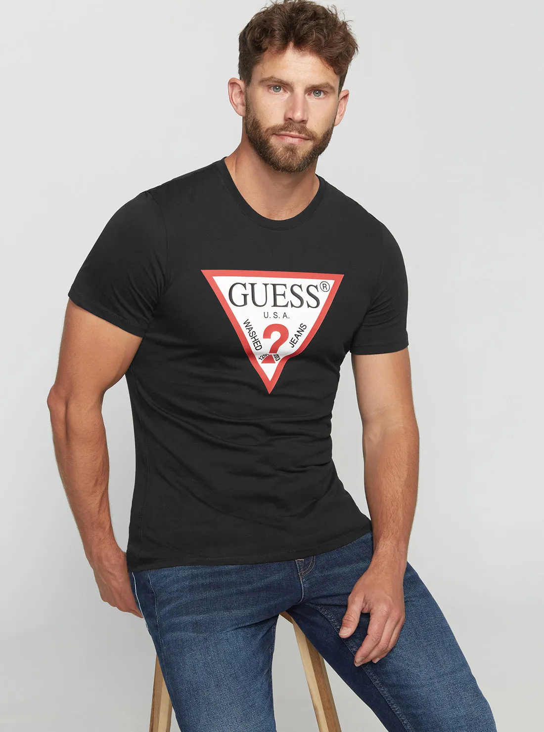 Eco Black Original Logo T-Shirt