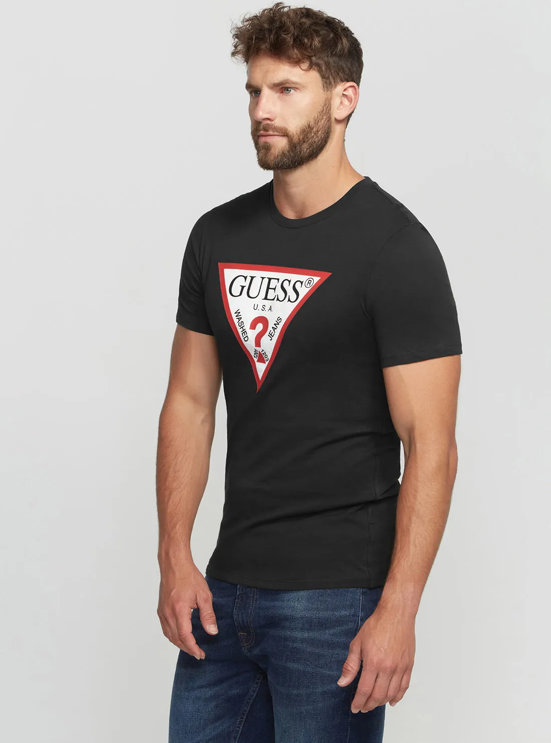 Eco Black Original Logo T-Shirt