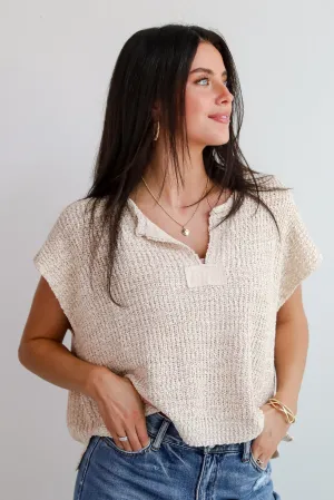 FINAL SALE - Cozy Stroll Sweater Top