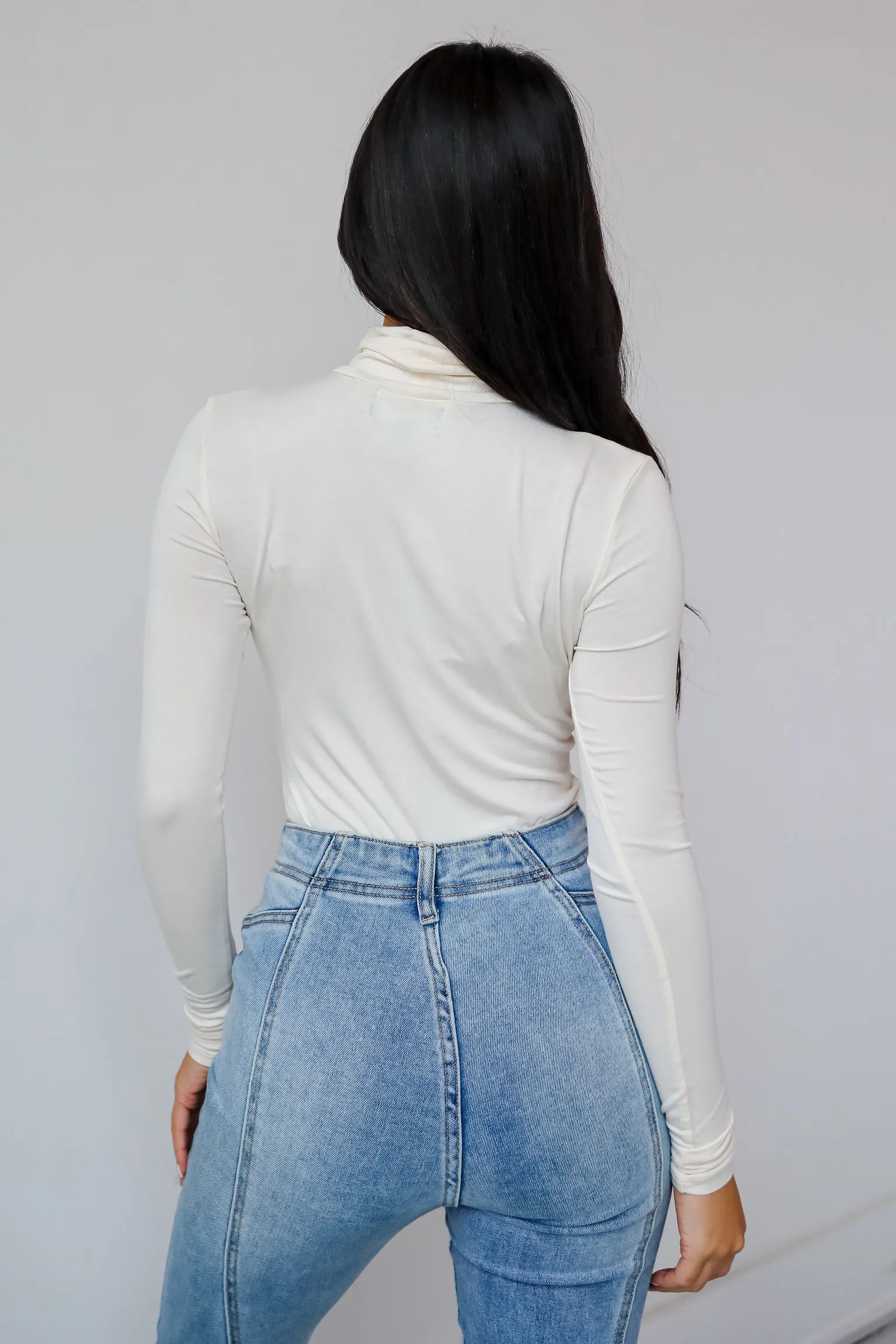 FINAL SALE - Kennedy Everyday Mock Neck Bodysuit - DOORBUSTER