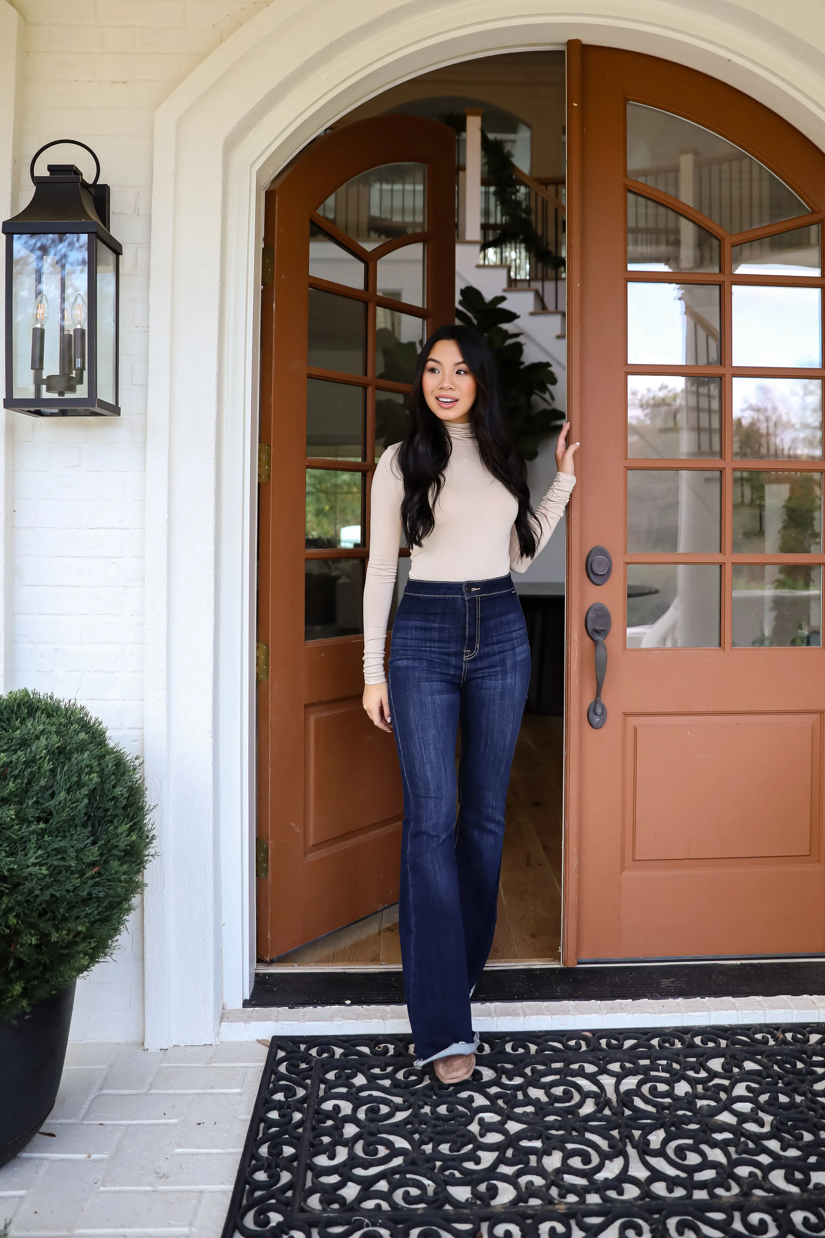 FINAL SALE - Kennedy Everyday Mock Neck Bodysuit - DOORBUSTER