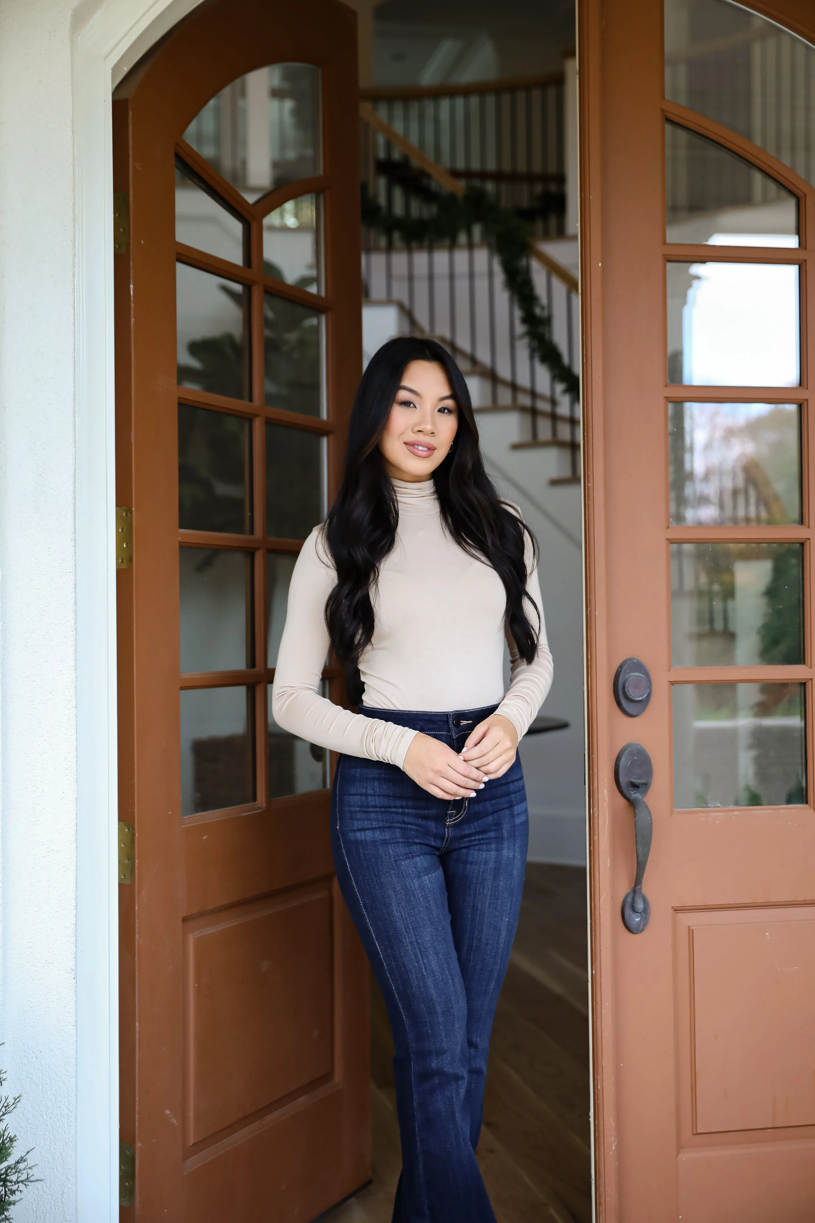 FINAL SALE - Kennedy Everyday Mock Neck Bodysuit - DOORBUSTER
