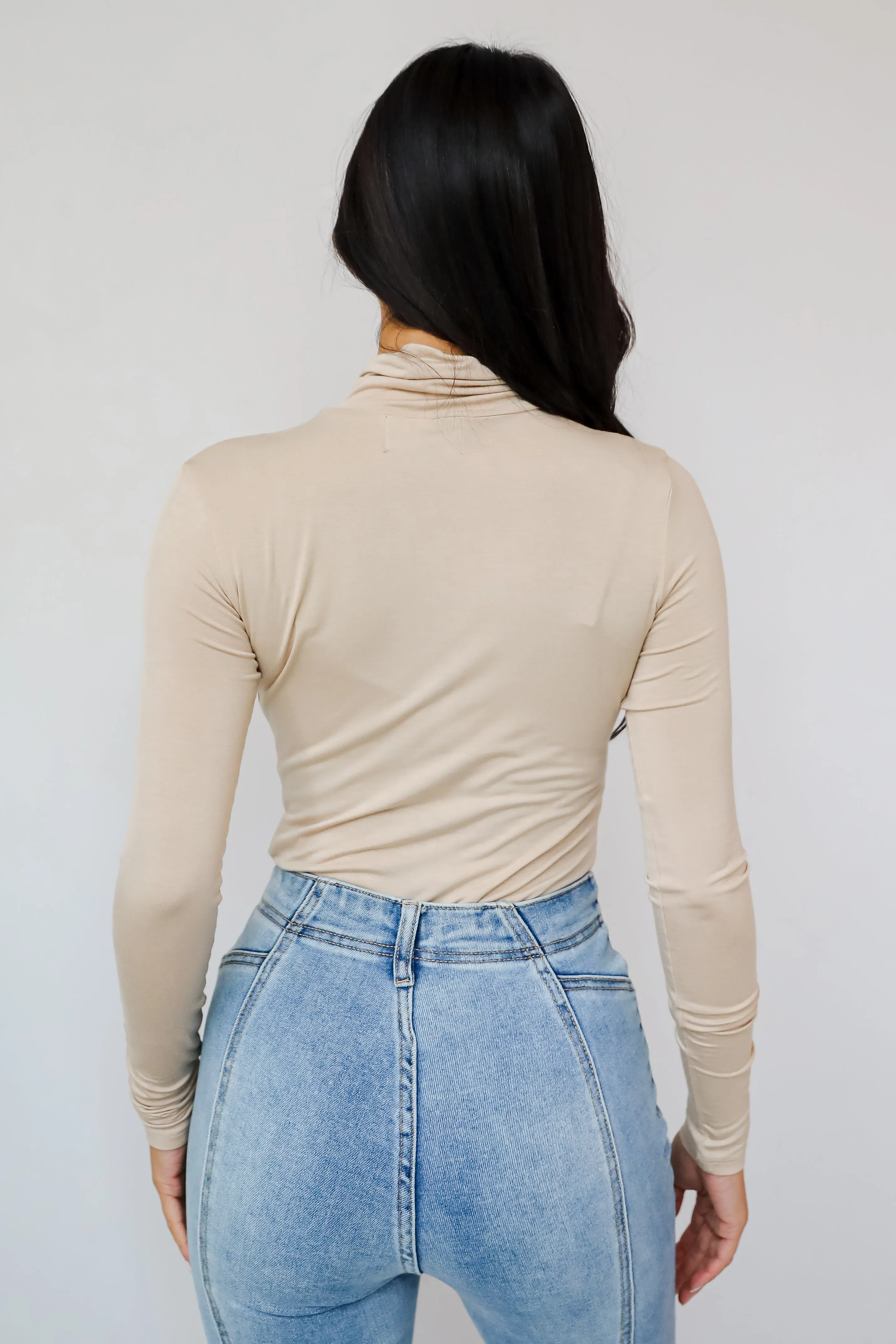 FINAL SALE - Kennedy Everyday Mock Neck Bodysuit - DOORBUSTER