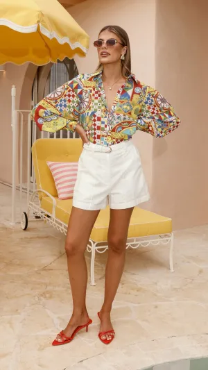 Fleetwood Blouse - Phaedra Print