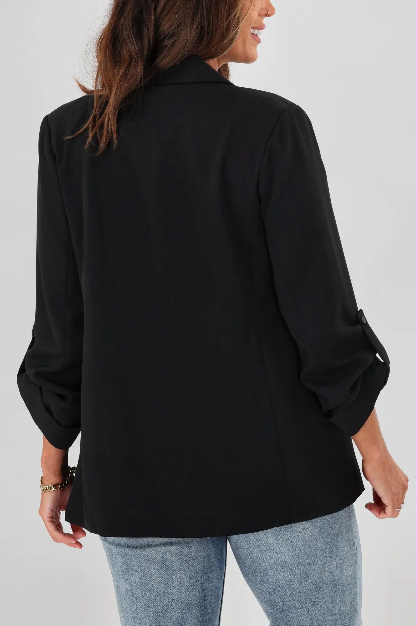 Gloss by Shine On Leone Blazer Black