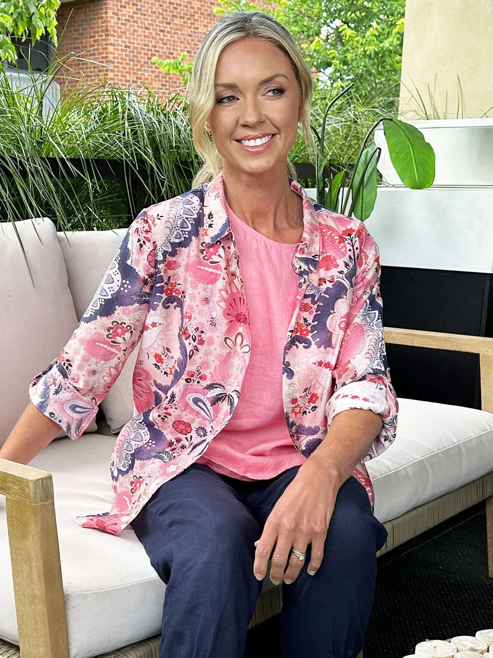 Gordon Smith Newport Shirt Coral