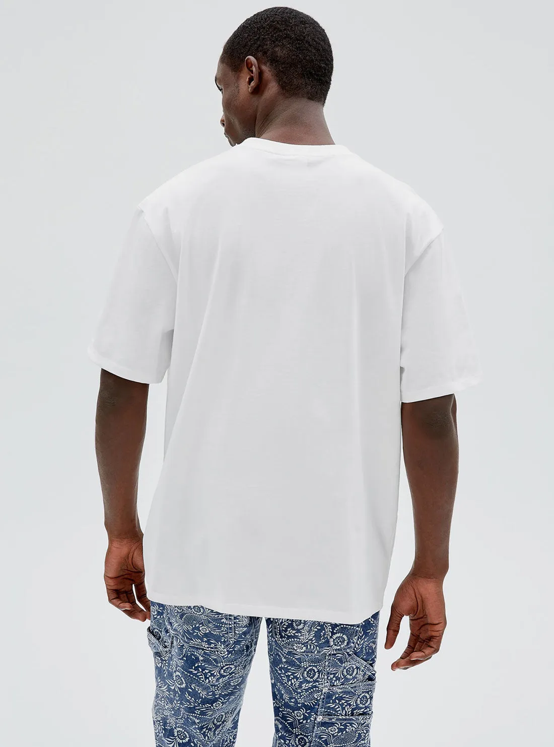 GUESS Originals Austin Logo T-Shirt in White