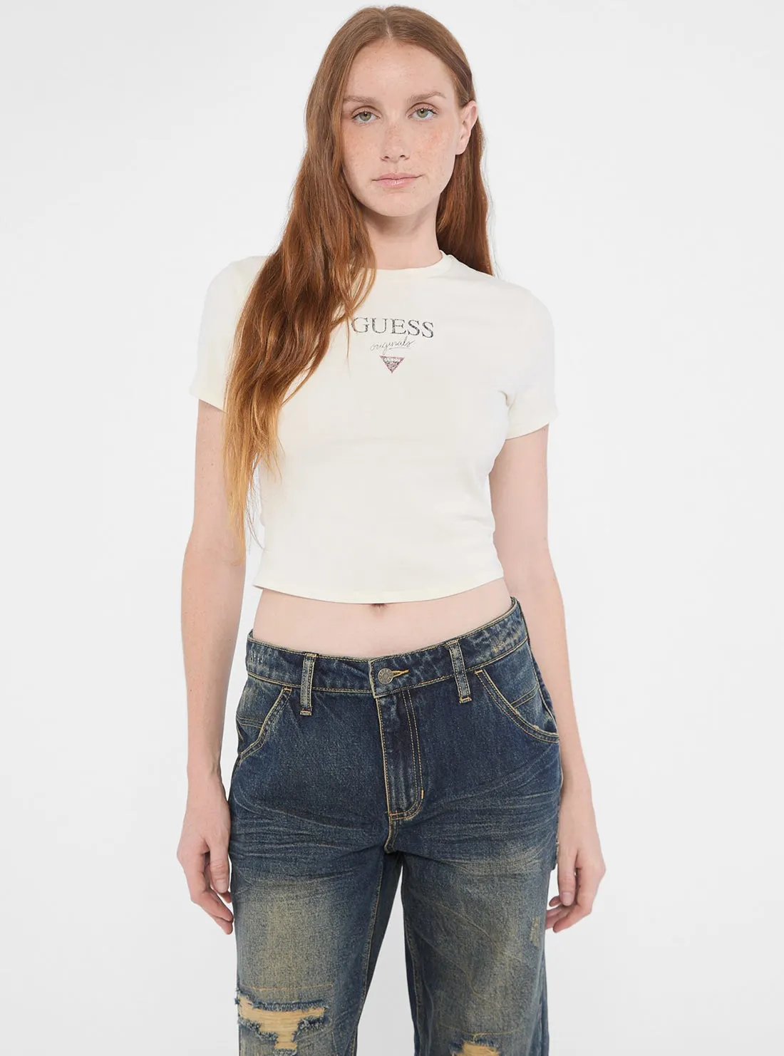 Guess Originals Vintage Baker Baby Tee