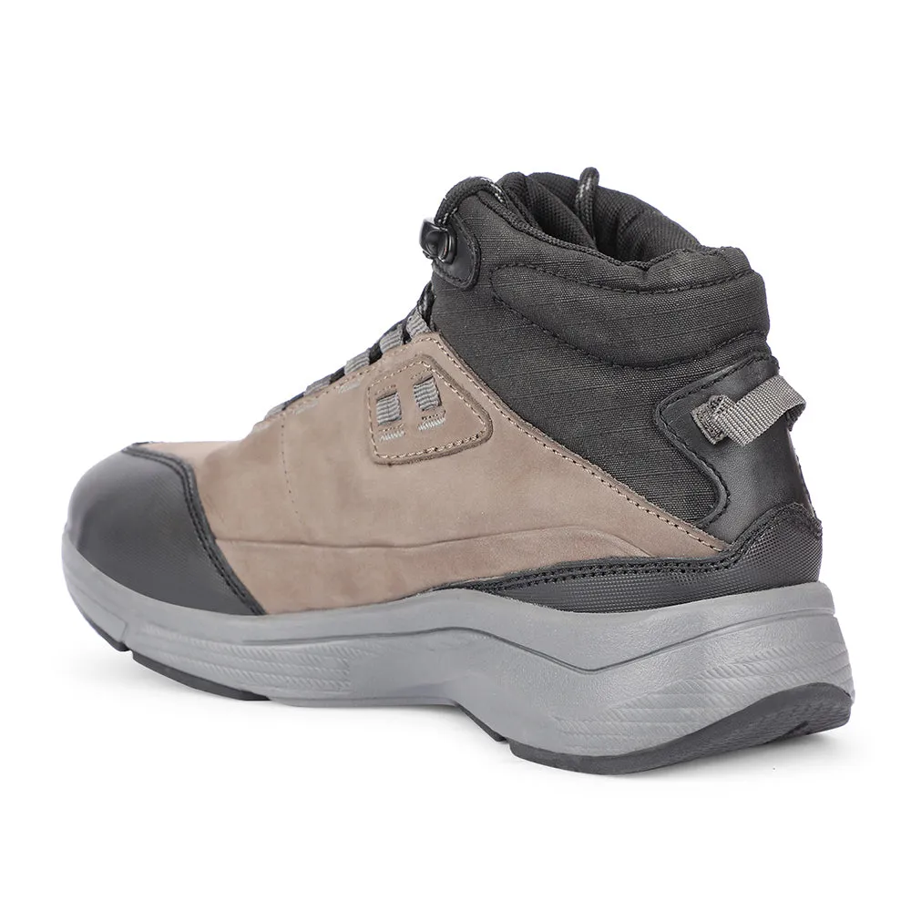 Healers Casual Grey Lacing Shoes For Men A576-01 By Liberty