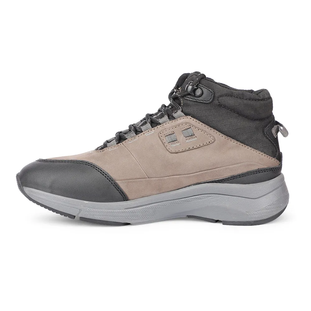 Healers Casual Grey Lacing Shoes For Men A576-01 By Liberty