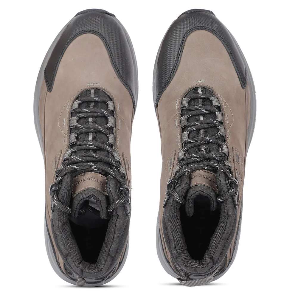 Healers Casual Grey Lacing Shoes For Men A576-01 By Liberty