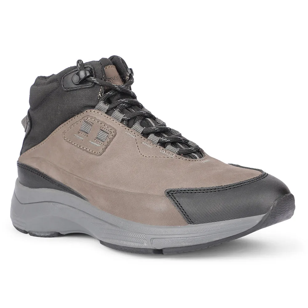 Healers Casual Grey Lacing Shoes For Men A576-01 By Liberty