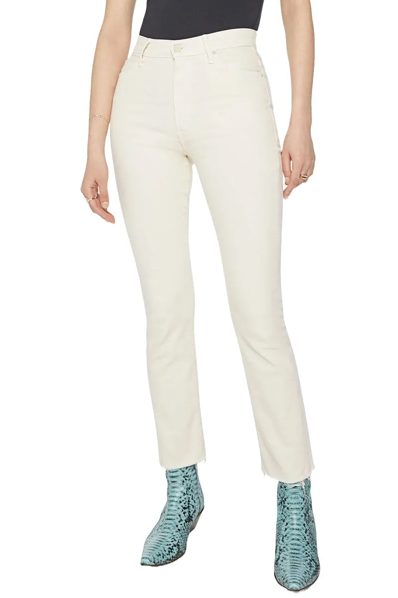 High Waisted Rascal Ankle Fray