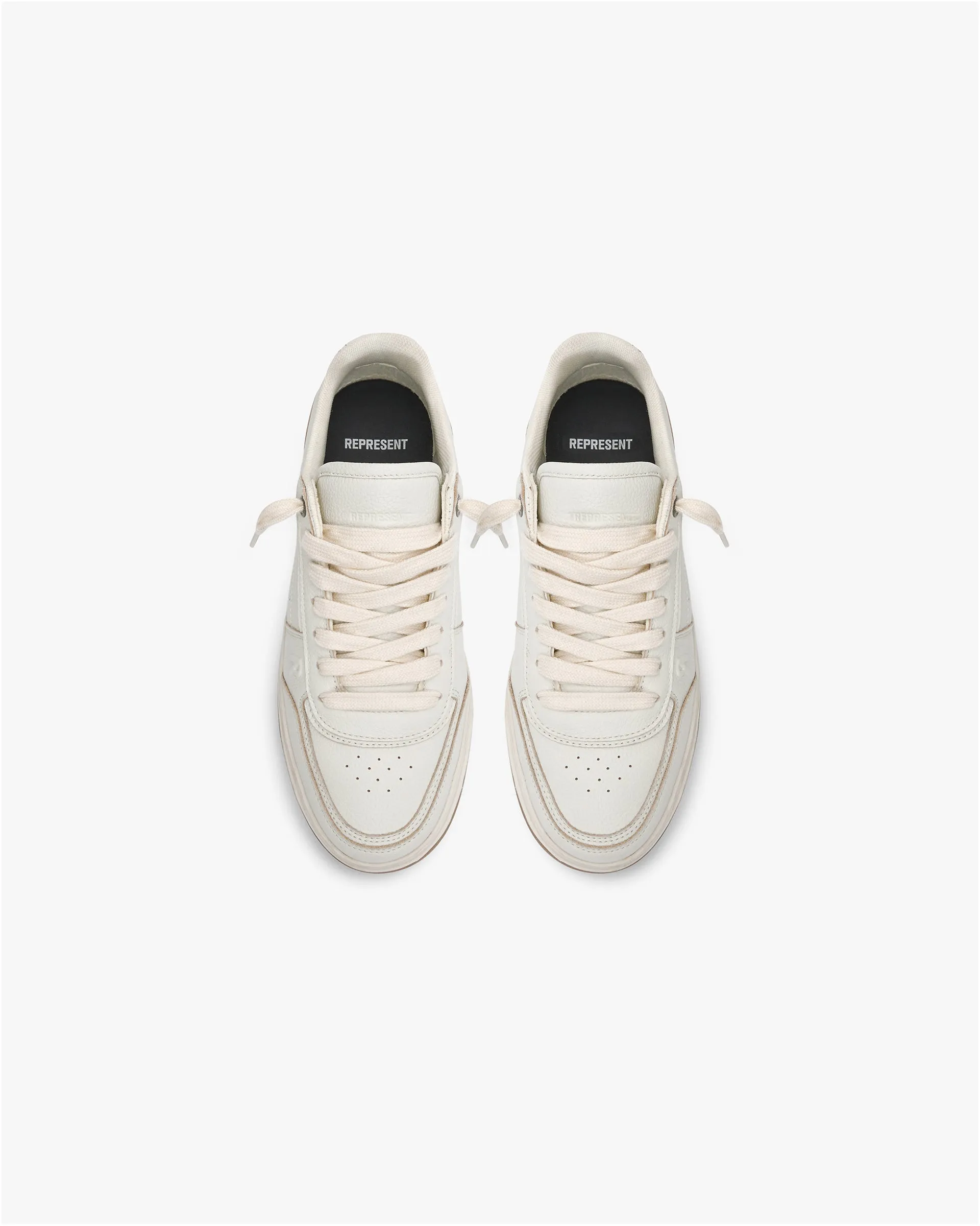 Initial Sneaker - Vintage White Gum