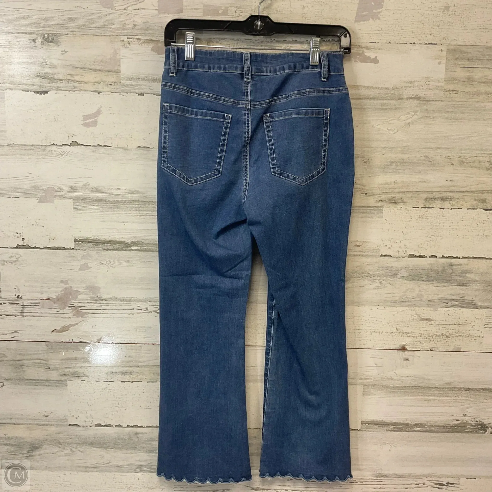 Jeans Cropped By Ethyl In Blue Denim, Size: 4