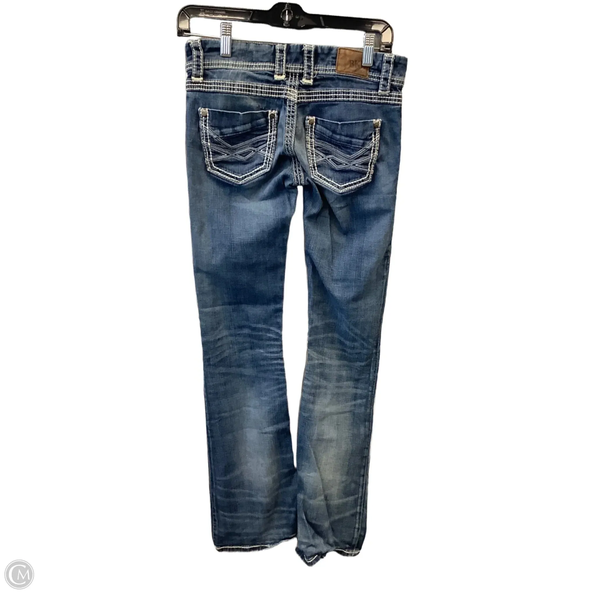 Jeans Flared By Bke In Blue Denim, Size: 2