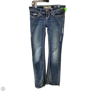 Jeans Flared By Bke In Blue Denim, Size: 2