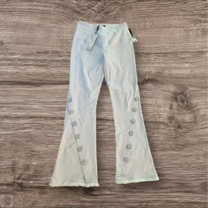 Jeans Flared By Clothes Mentor In White, Size: S