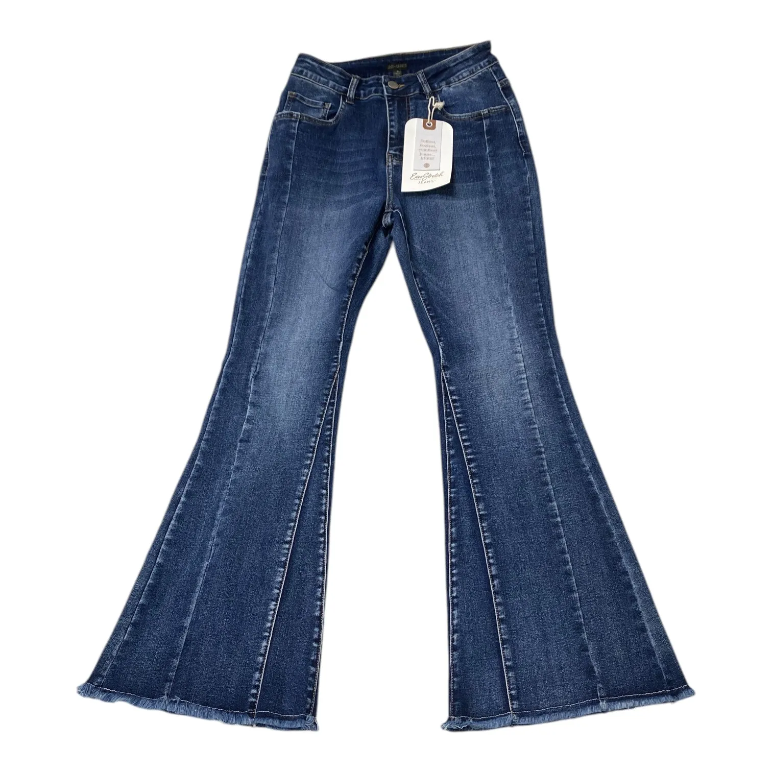 Jeans Flared By Coco And Carmen In Blue Denim, Size:M