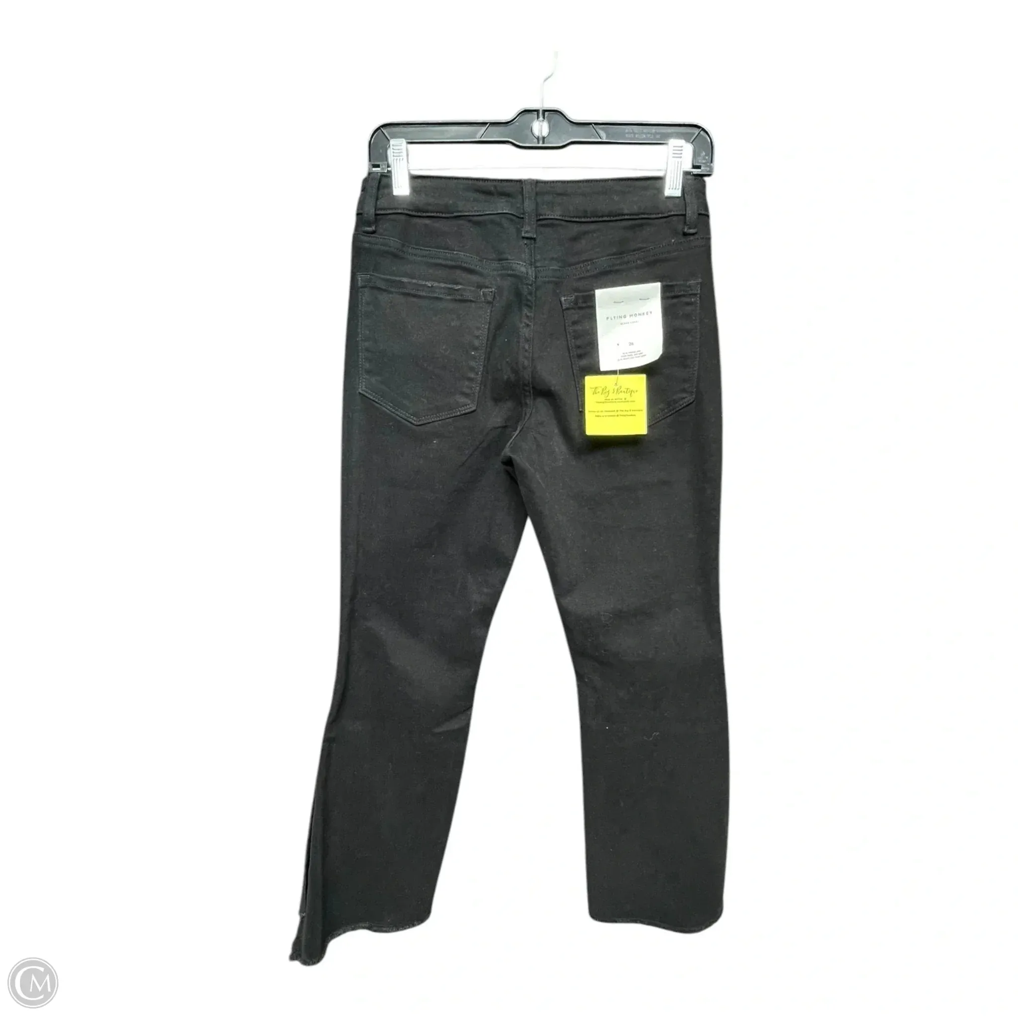 Jeans Flared By Flying Monkey In Black, Size: 2