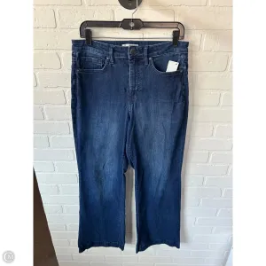 Jeans Flared By Lc Lauren Conrad In Blue Denim, Size: 10